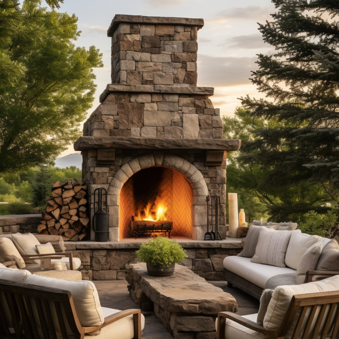 outdoor fireplaces