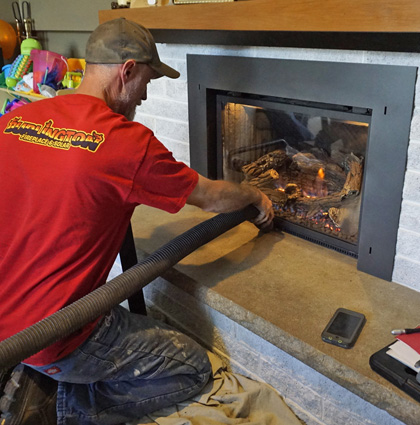 Fireplace cleaning Milwaukee, WI